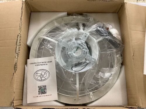 Ceiling Fan with Light  - Lot 727