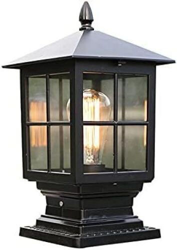 CraftThink LED Lantern Style Post Light - Lot 767