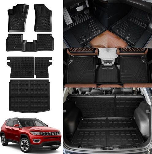  Rongtaod Floor Mats for 2017-2024 Jeep Compass  - Lot 831