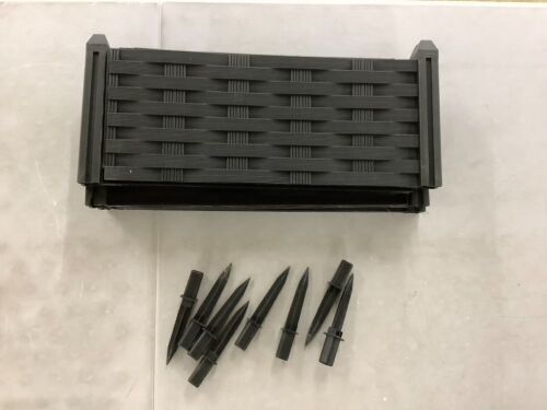 Garden Fence Border, 8 pc  - Lot 839