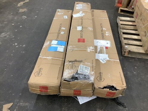 Lot of (4) Cantilever Patio Umbrellas - Uninspected - Lot 542