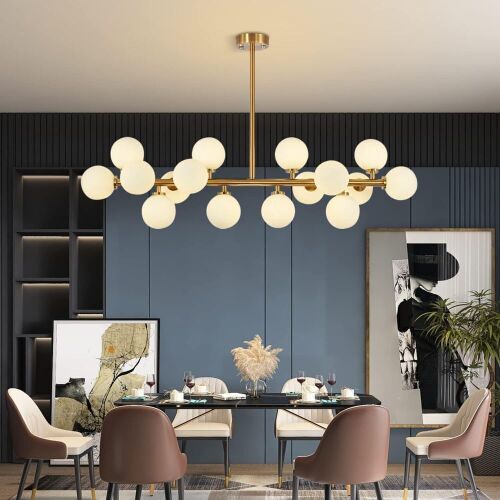 16-Light Globe Sputnik Chandelier  - Lot 633