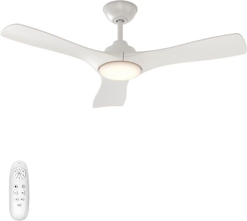 warmiplanet Ceiling Fan with Light, Remote Control, 42-Inch - Lot 796