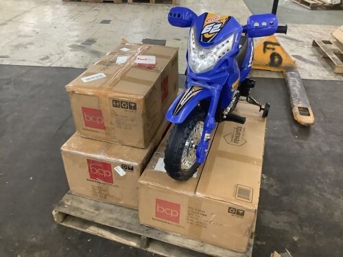 Lot of (4) Ride On Toys - Uninspected - Lot 840