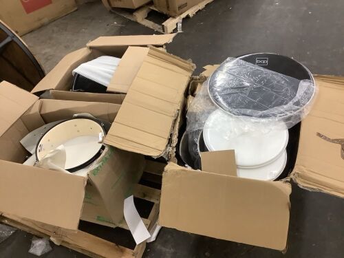 Lot of (2) 5 Piece Full Size Drum Sets - 1 Looks New  - Lot 78