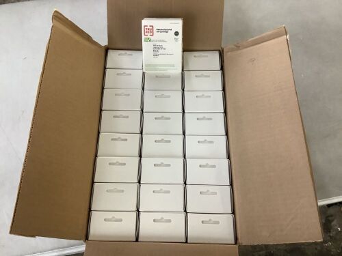 Case of (24) TRU RED Remanufactured Black Standard Yield Ink Cartridge Replacement for HP 934 - Lot 754