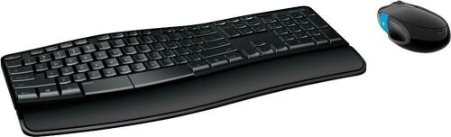 Microsoft Ergonomic Full-size Wireless Sculpt Comfort Desktop USB Keyboard and Mouse Bundle - Lot 756