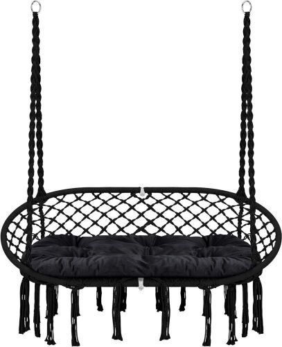 Hammock Chair Macrame Hanging Swing - No Cushion - Lot 699