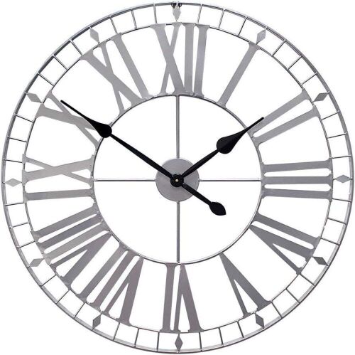 Growsun 32'' Large Metal Wall Clock  - Lot 691