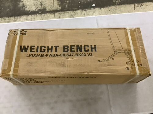 Lusper Weight Bench  - Lot 711