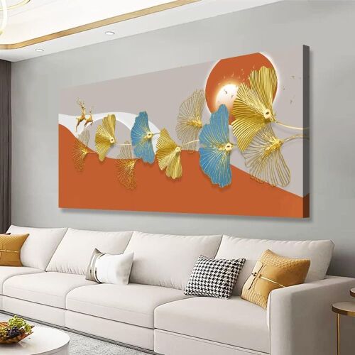 SiGuTie Canvas Wall Art, 20" x 40"  - Lot 801