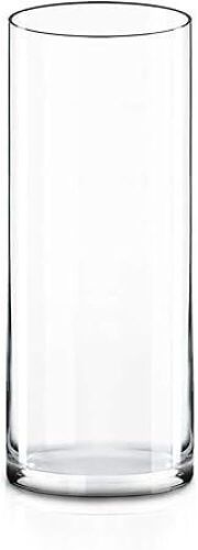 CYS Excel Clear Glass Cylinder Vase - Lot 429