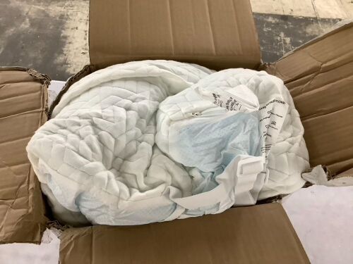 BedLuxury 3 Inch Cooling Mattress Topper, Twin - Lot 587