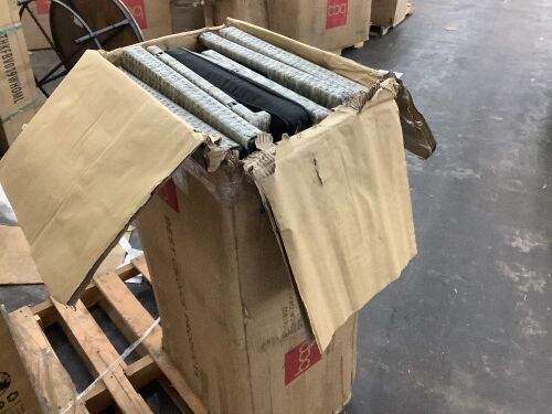 4-Piece Outdoor Wicker Conversation Patio Set w/ 4 Seats, Glass Table Top - Unknown if Complete - Lot 634