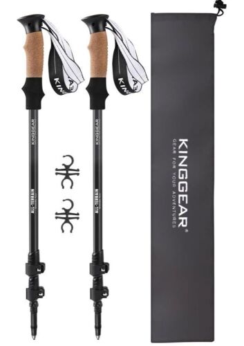 KINGGEAR Adjustable Hiking Poles - Lot 513