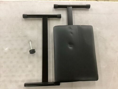 Keyboard Stool - Wear on Seat, Bent Adjustment Bolt  - Lot 583