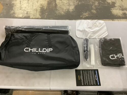 CHILLDIP Portable Ice Bath Tub  - Lot 468