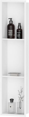 Stainless Steel Shower Niche, Matte White, 8" x 36" - Lot 426
