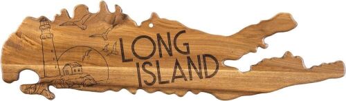 Totally Bamboo Long Island Shaped Cutting Board and Charcuterie Serving Tray - Lot 436