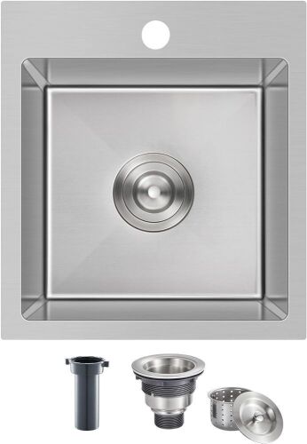 KINKIB 13 × 15 inch Drop in Bar Sink - Lot 422