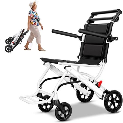 Folding Transport Wheelchair - Lot 85
