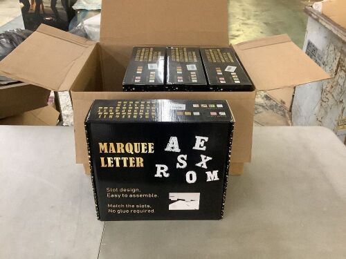 Lot of (4) LED Marquee Letter "R" 3ft - Lot 139