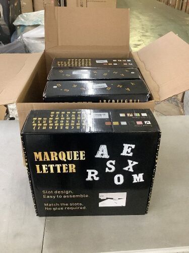 Lot of (4) LED Marquee Letter "R" 3ft - Lot 169