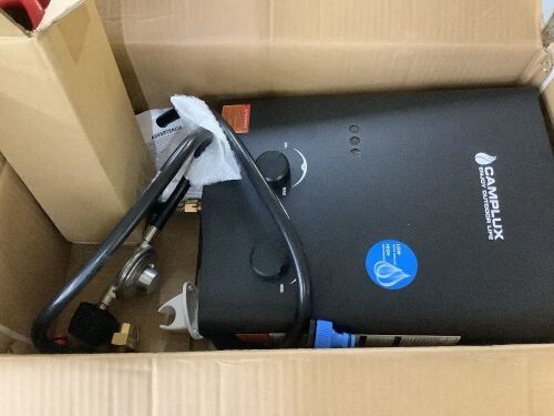 Camplux Portable Tankless Gas Water Heater  - Lot 73