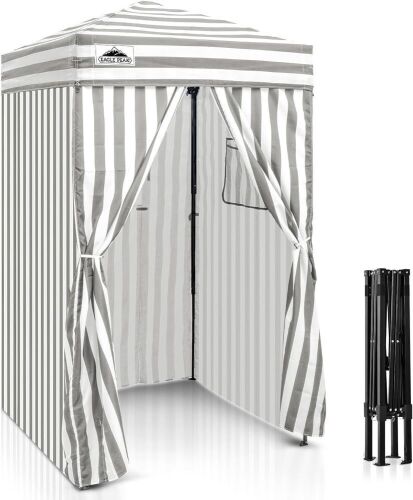  EAGLE PEAK Flex Ultra Compact 4x4 Pop-up Portable Privacy Canopy  - Lot 117