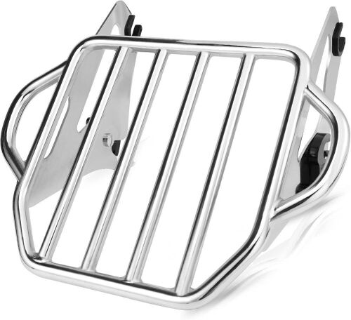 Chrome Detachable Motorcycle Luggage Rack - Lot 287