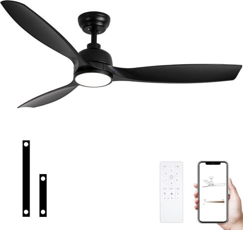 SODSEA 52 Inch Ceiling Fan with Light - Lot 67