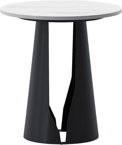 POVISON Small Round Side Table, 15" x 15" x 18"  - Lot 100