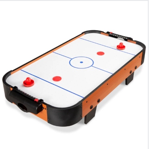 Tabletop Air Hockey Arcade Game Table w/ 2 Pucks, 2 Strikers - 40in - Lot 265