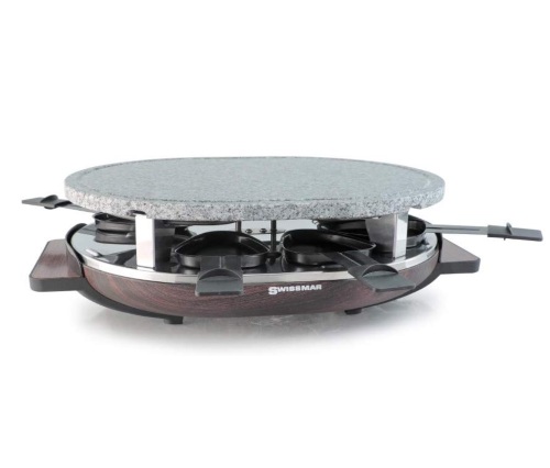 Swissmar Matterhorn 8 Person Raclette (Faux Wood Base with Granite Top) - Lot 41