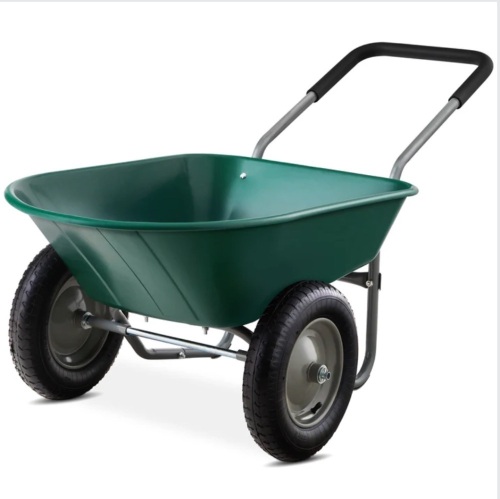 Dual-Wheel Wheelbarrow Garden Cart - Lot 161