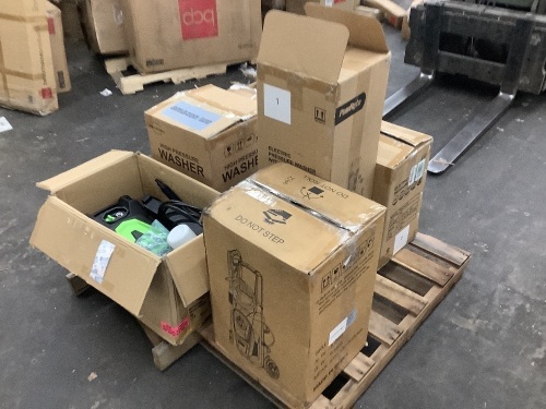 (6) Electric Pressures. Untested Returns - Lot 28