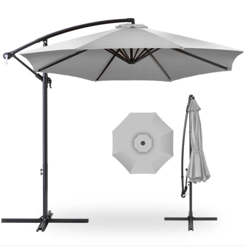 Offset Hanging Patio Umbrella - 10ft - Lot 223