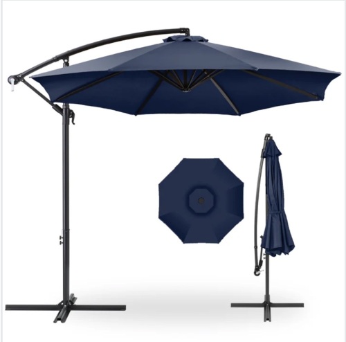 Offset Hanging Patio Umbrella - 10ft - Lot 271