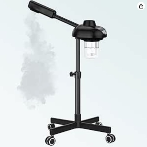 TASALON Steamer on Wheels for Professional Skin Rejuvenation, Facial Steamer Kit - Lot 83