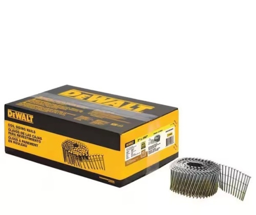 2 in. x 0.090 in. Metal Coil Ring Shank Nails (3600 per Box) - Lot 85