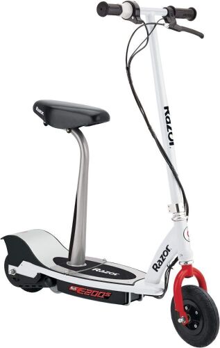  Razor E200S Electric Scooter for Kids, 8" Pneumatic Tires, 200-Watt Motor, Up to 12 mph and 40 min of Ride Time, for Riders up to 154 lbs  - Lot 39