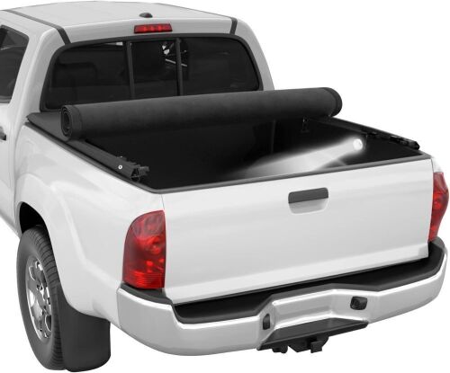  JDMSPEED Soft Roll-up Truck Bed Tonneau Cover for 2005-2015 Toyota Tacoma 5FT  - Lot 140