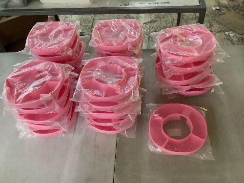 Lot of (26) Silicone Tumbler Snack Bowl for 40oz Cup with Handle  - Lot 150