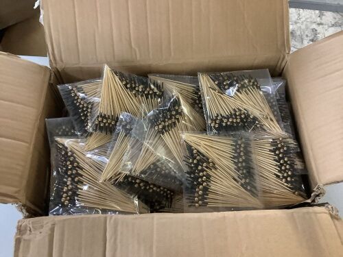Lot of (52) 100 Packs of Fancy Toothpicks  - Lot 154