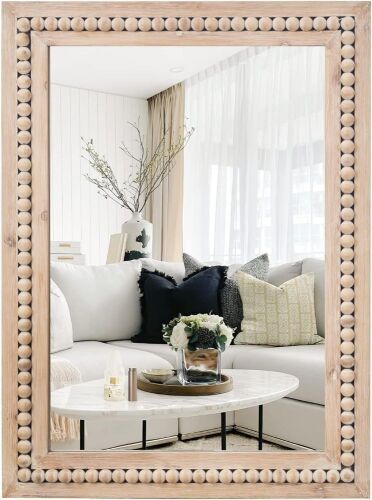 Rustic Rectangle Mirror, 22x30  - Lot 329