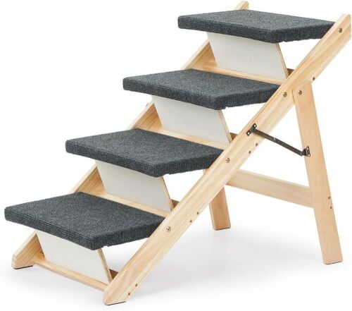 MEWANG Wooden Pet Stairs & Ramp  - Lot 392