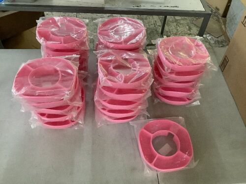 Lot of (26) Silicone Tumbler Snack Bowl for 40oz Cup with Handle  - Lot 847