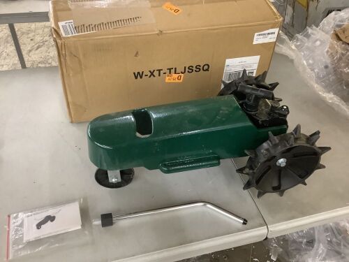 Hourleey Heavy Duty Metal Variable Speed Control with Adjustable Arms Traveling Sprinkler - Lot 324