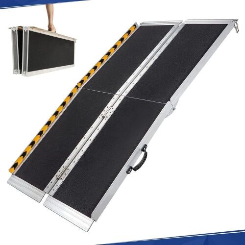 Non-Skid Portable Foldable Wheelchair Ramp, 72" x 29"  - Lot 60