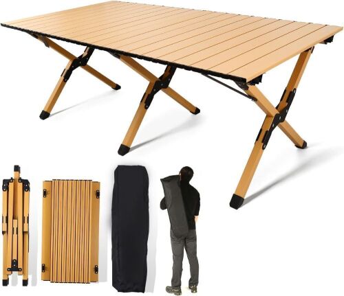 4ft Low Height Portable Folding Travel Camping Table - Lot 242